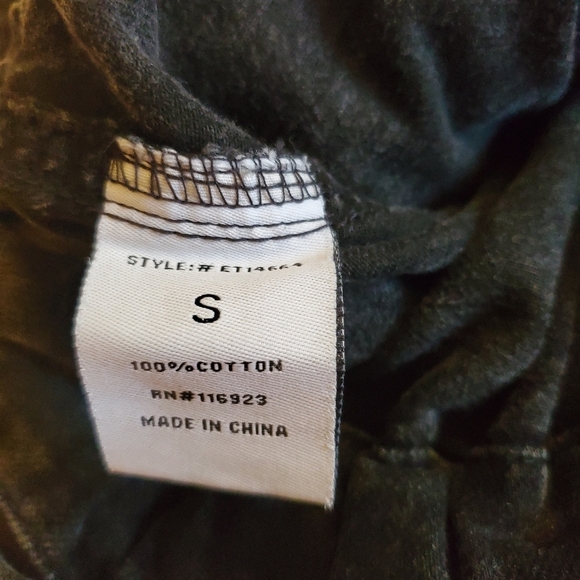 Easel Mineral Washed Black Denim Jacket - Picture 4 of 4